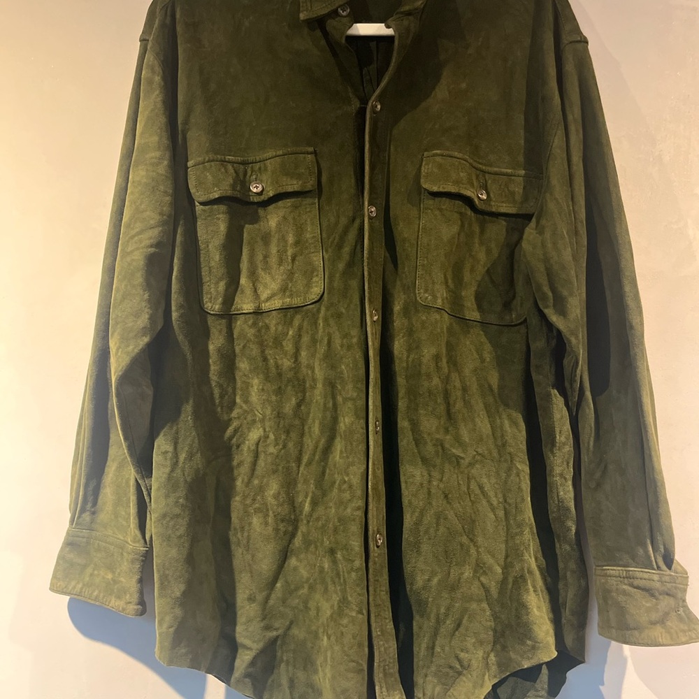 Vintage Ralph Lauren Suede Shirt / Jacket
